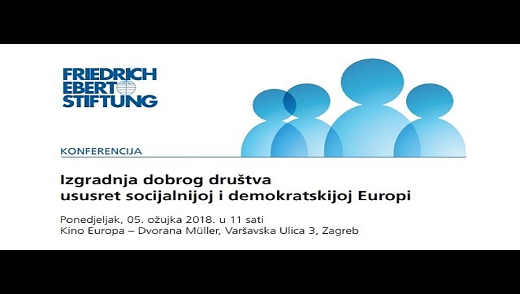 Live stream Izgradnja dobrog drustva ususret socijalnijoj i demokratskijoj Europi