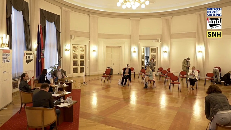 FORUM U NOVINARSKOM DOMU COVID kriza Koliko slobode su nam uzeli 