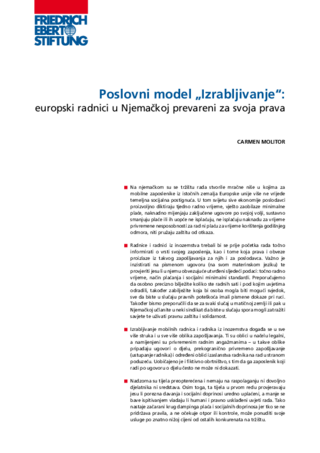 Poslovni model "Izrabljivanje"