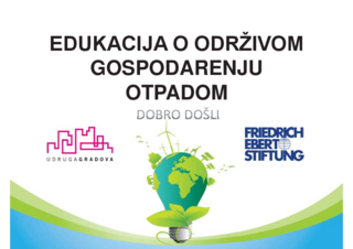 Edukacija o održivom gospodarenju otpadom