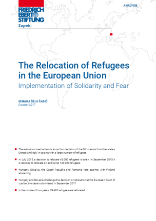The relocation of refugees in the European Union