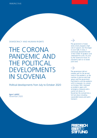 The Corona pandemic and the political developments in Slovenia