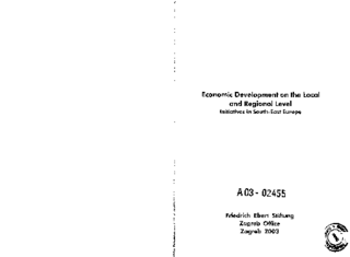 Economic development on the local and regional level