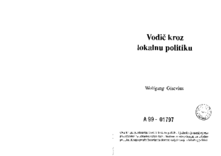 Vodič kroz lokalnu politiku